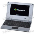 NETBOOK 7 "TFT LCD Windows CE 6.0 ARM CPU WM8505 WiFi UMPC (2GB Flash Disk / USB Host / SD / LAN).